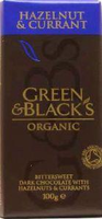Green & Black Chocolade Puur Hazelnoot (100g)