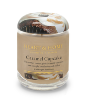 Heart & Home Grote Geurkaars   Caramel Cupcake 1st