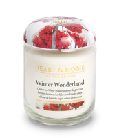 Heart & Home Grote Geurkaars   Winter Wonderland 1st