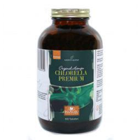 Hanoju Chlorella Premium 400mg Glas Flacon Tabletten