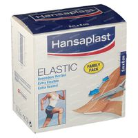 Hansaplast Elastic Family 5 M X 6 Cm 1 Stuks