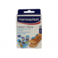 Hansaplast Pleisters   Family Pack 40 Strips