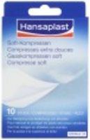 Hansaplast Gaaskompressen Soft 8,5x5 46796