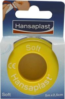 Hansaplast Soft Hechtpleister   5m X 2,5cm