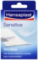 Hansaplast Sensitive 1m X 6cm 1st