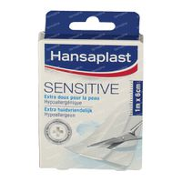 Hansaplast Sensitive 1 M X 6 Cm 1 Stuks