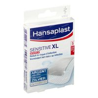 Hansaplast Sensitive Xl 6x7cm 5 Stuks
