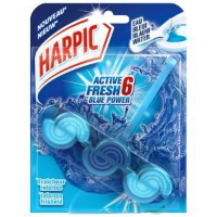 Harpic Active Fresh 6   Blue Power Blauw Water Toiletblok