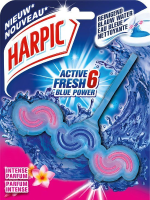Harpic Active Fresh 6 Toiletblok   Blue Power Bloemen