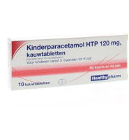Healthypharm Kinderparacetamol Htp 120 Mg Kauwtablet