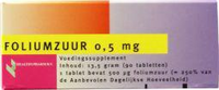 Healthypharma Foliumzuur 0.5mg 90st