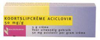 Healthypharma Koortslip Creme Aciclovir 3g