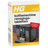 Hg Reinigingstabletten Voor Koffiemachines   10 Stuks