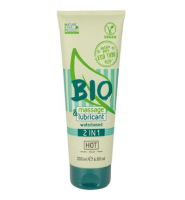 Hot Bio Hot Bio 2 In 1 Waterbasis Glijmiddel En Massagegel (200ml)