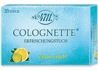 20 Stuks 4711 Colognette Tissues Lemon Vrouw