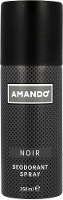 Amando Deodorant Spray Noir   150 Ml