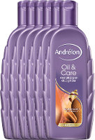 Andrelon Shampoo Oil And Care  Voordeelverpakking 6x300ml
