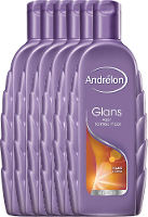 Andrelon Shampoo Glans Zomertarwe Voordeelverpakking 6x300ml
