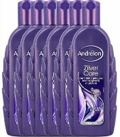 Andrelon Shampoo Zilver Care Voordeelverpakking 6x300ml