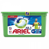 Ariel All In 1 Pods Active Odor Defence Touch Of Febreze 31 Wasbeurten