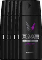 Axe Excite Deodorant Spray Voordeelverpakking 6x150ml