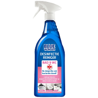 Blue Wonder Desinfectie Reiniger Spray Badkamer & Wc   750 Ml