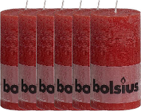 Bolsius Stompkaars Geur 130 / 68 Rood Voordeelverpakking