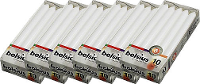 Bolsius Dinerkaars 230 / 20 Wit Voordeelverpakking