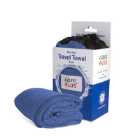 Care Plus® Microvezel Reishanddoek, Donkerblauw   40 X 80 Cm