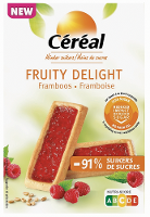 Cereal Minder Suikers   Fruity Delight Framboos