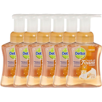Dettol Foam Honey  Milk Voordeelverpakking 6x250ml