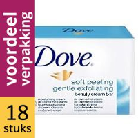Dove Zeep Cream Soft Peeling Gentle Exfoliating 18x100gr