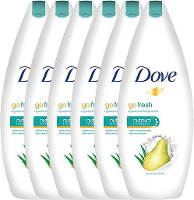 Dove Shower Go Fresh Pear And Aloe Vera Voordeelverpakking 6x250ml