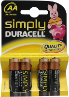 Duracell Type Aa Basic Batterijen