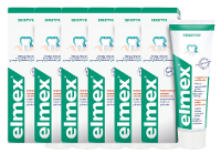 Elmex Tandpasta Sensitive Voordeelverpakking 6x75ml