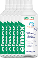 Elmex Sensitive Tandspoeling Voordeelverpakking 6x400ml