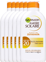 Garnier Ambre Solaire Zonnebrand Melk Factorspf20 Voordeelverpakking