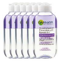 Garnier Skin Naturals Oogreinigingslotion 2 In 1 Waterproof Make Up Voordeelverpakking 6x125ml