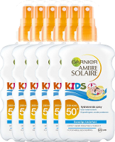 Garnier Ambre Solaire Zonnebrand Kids Spray Factorspf50 Voordeelverpakking