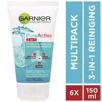 Garnier Skin Naturals Pure Reiniging 3   1 Voordeelverpakking 6x150ml