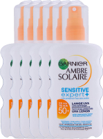 Garnier Ambre Solaire Zonnebrand Melk Spray Uv Factorspf50 Voordeelverpakking