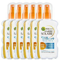 Garnier Ambre Solaire Zonnebrand Clear Spray Factorspf15 Voordeelverpakking