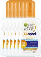 Garnier Ambre Solaire Zonnebrand Uv Sport Beschermende Spray Factorspf30 Voordeelverpakking