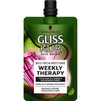 Gliss Kur Bio Tech Weekly Therapy Haarmasker   50 Ml