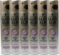 Gliss Kur Hairspray Hold  Silk Gloss Voordeelverpakking 6x250ml