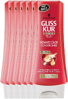 Gliss Kur Conditioner Color Protect And Shine Voordeelverpakking 6x200ml