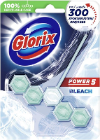 Glorix Wc Blok Power 5 Met Bleek   55 G