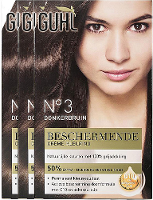 Guhl Protecture Haarverf Beschermende Creme Kleuring 3 Donkerbruin Voordeelverpakking 3xper St