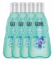 Guhl Shampoo Anti Roos Blauwe Malva Voordeelverpakking 4x200ml