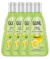 Guhl Shampoo Fris And Luchtig Citrus Voordeelverpakking 4x250ml